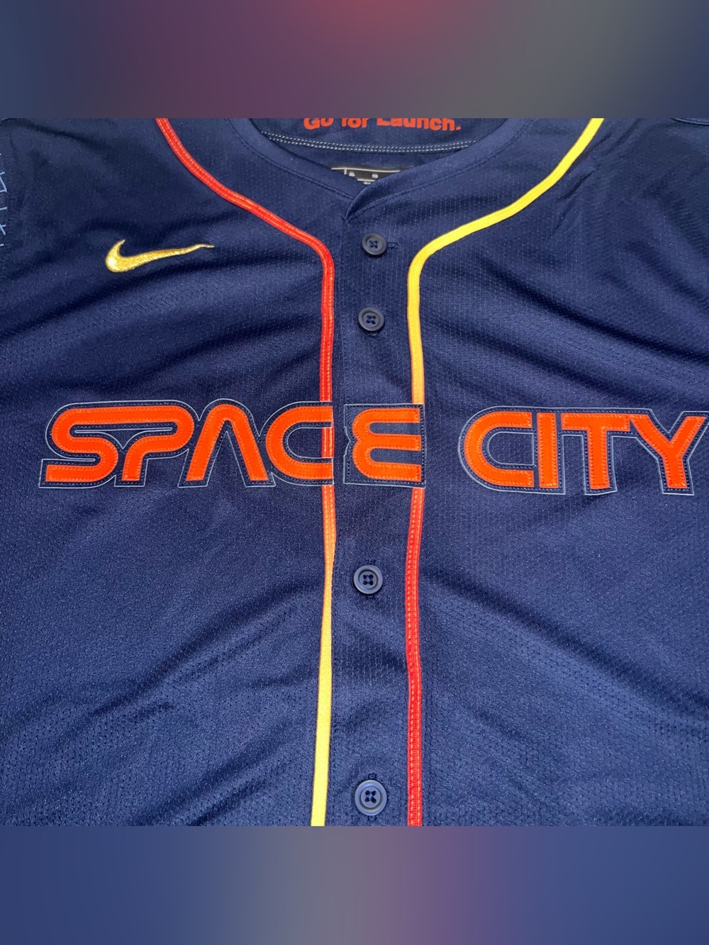 Nike Houston Astros Space City City Connect Jersey Men’s XL NWOT 2022 MLB